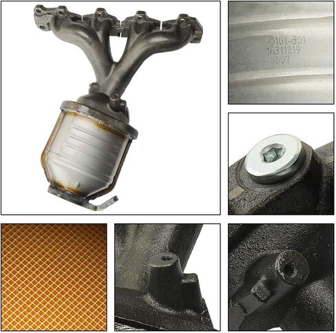 MAYASAF Catalytic Converter w/Exhaust Manifold & Gasket for 2004-08 Chevy Malibu 2.2L/2.4L, 2006-08 Pontiac G6 2.4L, 2007-08 Saturn Aura 2.4L (EPA Compliant) in Saudi Arabia