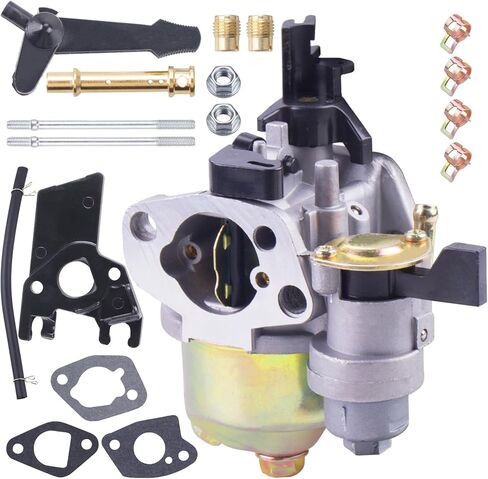 MRELC محول فلتر هواء مكربن ​​عالي الأداء من MRELC مناسب لـ Predator 212cc 6.5 Hp Honda Gx160 Gx200 196cc Coleman CT200U Trail CT100U Mini Bike Go Kart Racing (أحمر) in Kuwait
