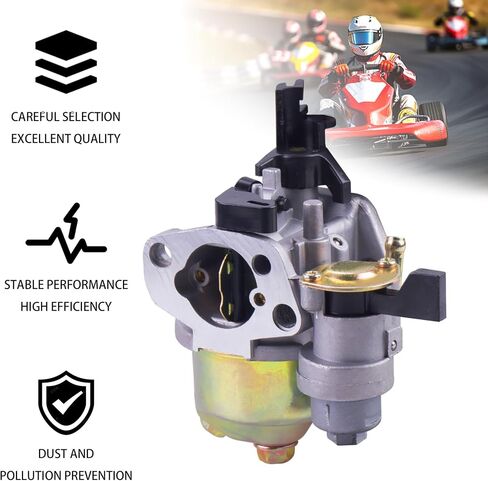 MRELC محول فلتر هواء مكربن ​​عالي الأداء من MRELC مناسب لـ Predator 212cc 6.5 Hp Honda Gx160 Gx200 196cc Coleman CT200U Trail CT100U Mini Bike Go Kart Racing (أحمر) in Kuwait