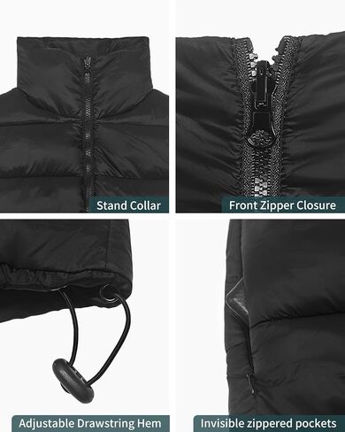Women's Cropped Puffer Vest in Saudi Arabia