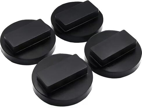 4 عبوات، وسائد جاك سوداء مناسبة لسيارة B.M.W، وسادة جاك مربعة من البولي يوريثين لحماية إطار السكك الحديدية in Kuwait