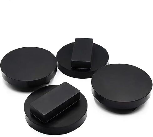 4 عبوات، وسائد جاك سوداء مناسبة لسيارة B.M.W، وسادة جاك مربعة من البولي يوريثين لحماية إطار السكك الحديدية in Kuwait