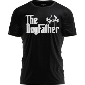 Dogfather T-Shirt Funny Cute Pup Pet Lover Gift for Dog Father in Saudi Arabia