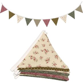 Boho Nursery Wall Art Decor,Vintage Nursery Decor for Toddler Nursery Playroom, Boho Colorful Checkered Garland Triangle Banners,Flags 11Ft Bunting Flags Fabric for Baby Shower Birthday Party in Kuwait