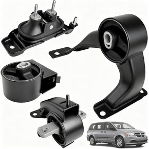 4PCS Engine Mount Set, Motor Mount & Transmission Mount Kit Compatible with 2007-2012 Nissan Versa 1.8L, 2009-2014 Nissan Cube 1.8L Replace# A4312 A4318 A4320 A4323 in Saudi Arabia