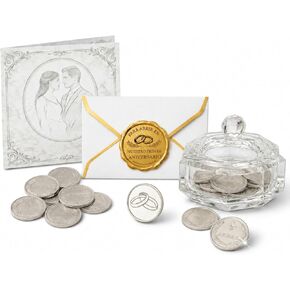 HAND-PRO Arras para boda Catolica y Cristiana - Arras de boda Matrimonio Arras for wedding ceremony - Wedding coins +1 Anniversary Opening Card in Saudi Arabia