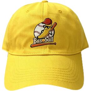 Baseball Cap for Men & Women Embroidered Sport Hat Vintage Adjustable Yellow Baseball Hats in Saudi Arabia