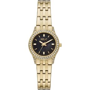 RELIC Women's Astrid Three-Hand Gold-Tone Stainless Steel Watch (Model: ZR37302) in Saudi Arabia