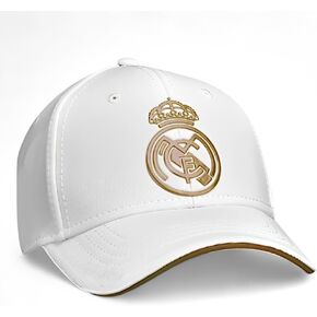 Real Madrid FC Rm3Go19 Adult Unisex, White/Gold in Saudi Arabia