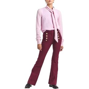 Derek Lam 10 Crosby Women's Robertson Flare Trouser in Saudi Arabia