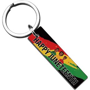Juneteenth Gifts for Teen Boys Juneteenth Day Party Favors Freedom Gifts for Women Men Cool Keychain Happy Black Freedom Independence Day Gift Ideas for Male Female in Saudi Arabia
