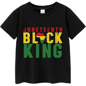 Toddler Juneteenth Shirt for Kids Boys Girls 1865 June 19th Black History T-Shirt in Saudi Arabia