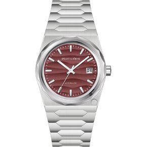 Specht & Söhne Watches for Men, 37mm Classic Business Automatic Watch with Sapphire Crystal, Japan Miyota 8215 Movement, Men's Mechanical Stainless Steel Waterproof Wristwatch in Saudi Arabia