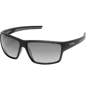 Harley-Davidson Mens Deep Sport Wrap Sunglasses, Black Frame/Smoke Mirror Lenses in Saudi Arabia
