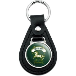 GRAPHICS & MORE Black Leather Lord of the Rings Rohan Keychain in Kuwait