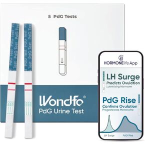Wondfo PdG Test Strips for Women - At-Home Urine Test Strips,5 Tests in Kuwait