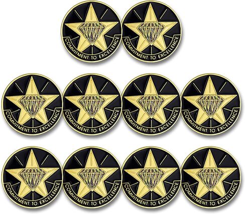 Commitment To Excellence Lapel Pin - Pack of 10 in Kuwait
