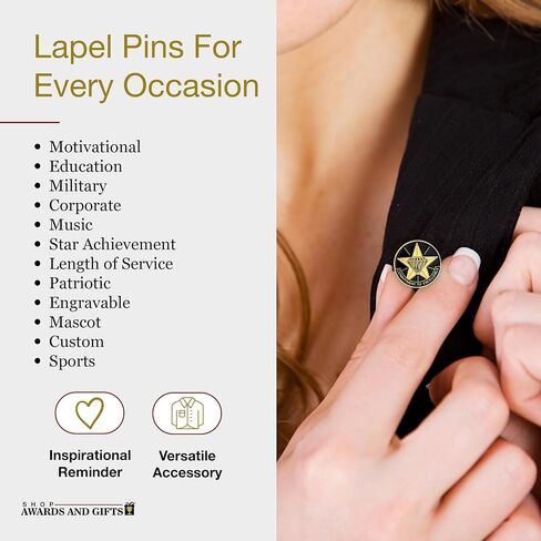 Commitment To Excellence Lapel Pin - Pack of 10 in Kuwait
