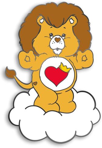 What's Your Passion Jewelry Care Bears Brave Heart Lion Pin, Officially Licensed in Saudi Arabia