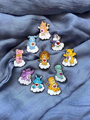 What's Your Passion Jewelry Care Bears Brave Heart Lion Pin, Officially Licensed in Saudi Arabia