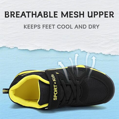 WYGRQBN Boys Girls Tennis Shoes Kids' Non-Slip Sneakers Fashion Running Athletic Shoes Lightweight Breathable for Toddler/Little Kid/Big Kid in Saudi Arabia