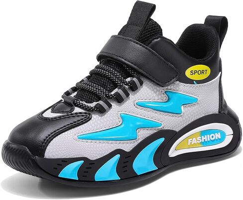 WYGRQBN Boys Girls Tennis Shoes Kids' Non-Slip Sneakers Fashion Running Athletic Shoes Lightweight Breathable for Toddler/Little Kid/Big Kid in Saudi Arabia