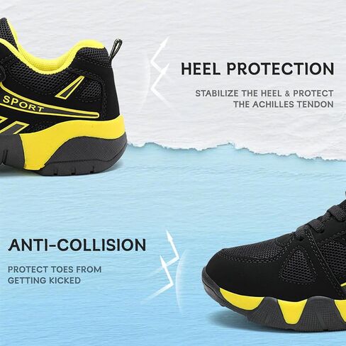 WYGRQBN Boys Girls Tennis Shoes Kids' Non-Slip Sneakers Fashion Running Athletic Shoes Lightweight Breathable for Toddler/Little Kid/Big Kid in Saudi Arabia