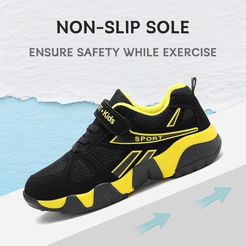WYGRQBN Boys Girls Tennis Shoes Kids' Non-Slip Sneakers Fashion Running Athletic Shoes Lightweight Breathable for Toddler/Little Kid/Big Kid in Saudi Arabia