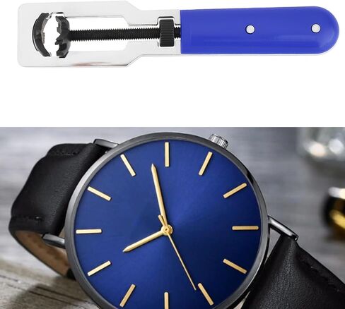 Watch Case Back Opener Blue Handle Compatible with Most Watch Case in Saudi Arabia