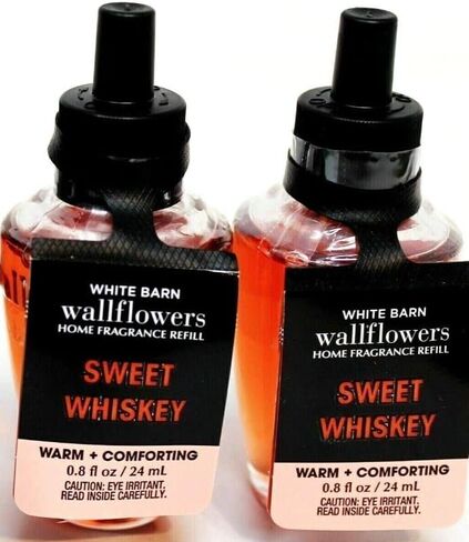 Sweet Whiskey Wallflowers Home Fragrance Refill Bulbs - Set of 2 in Kuwait