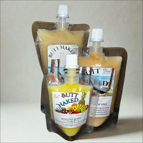 Butt Naked Squeezable Wax Melt Fun with Fruit-8 Ounces in Kuwait