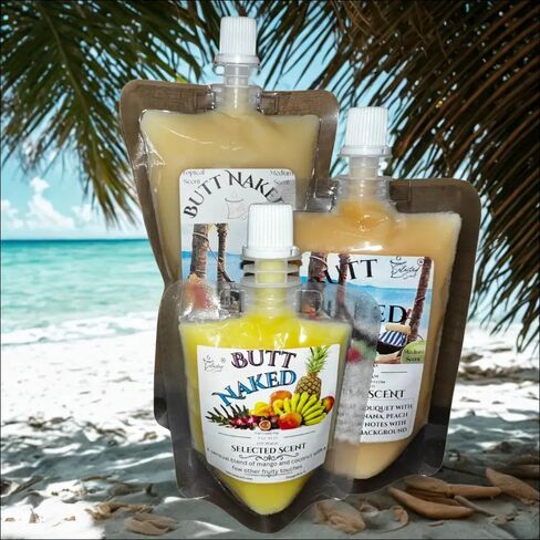 Butt Naked Squeezable Wax Melt Fun with Fruit-8 Ounces in Kuwait