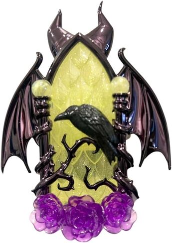 Bath & Body Works Maleficent Dragon Scent Control Nightlight Wallflowers Fragrance Plug – Green & Black Gothic Design with Purple Roses – Adjustable 3-Intensity Levels – 2025 Halloween Edition in Kuwait