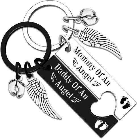 Miscarriage Gifts for Mothers Miscarriage Gift for Dad Loss Memorial Keychain Loss of Baby Memorial Gifts Sympathy Gift for Infant Lost Pregnancy Baby Remembrance Grieving Present in Saudi Arabia