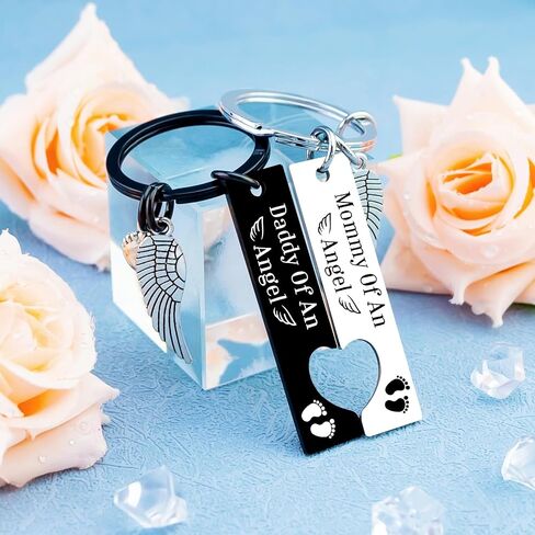 Miscarriage Gifts for Mothers Miscarriage Gift for Dad Loss Memorial Keychain Loss of Baby Memorial Gifts Sympathy Gift for Infant Lost Pregnancy Baby Remembrance Grieving Present in Saudi Arabia