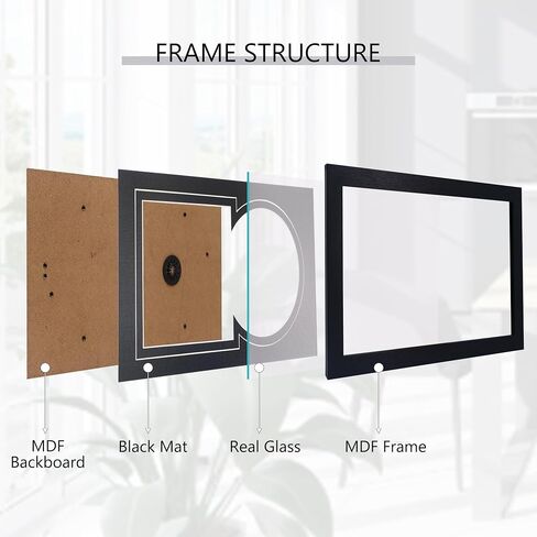 GMFrames CD Display Frame with Real Glass,Signed CD Music Frame for for Disc and Booklet,Wall and Tabletop,Black Mat in Saudi Arabia