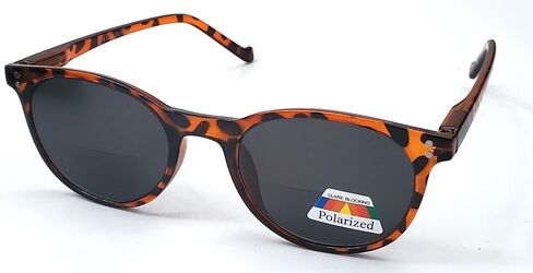Polarized Bifocal Reading Sunglasses for Women Men Classic Sun readers Glasses Tortoise Shell Brown New in Saudi Arabia