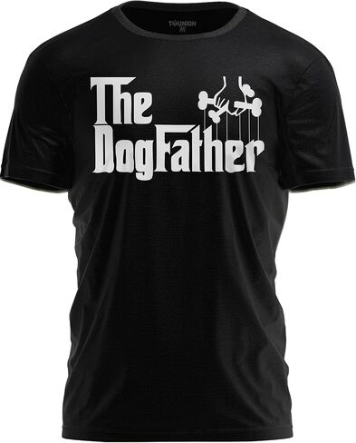 Dogfather T-Shirt Funny Cute Pup Pet Lover Gift for Dog Father in Saudi Arabia