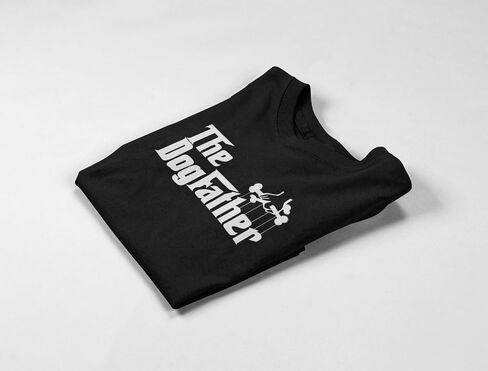 Dogfather T-Shirt Funny Cute Pup Pet Lover Gift for Dog Father in Saudi Arabia