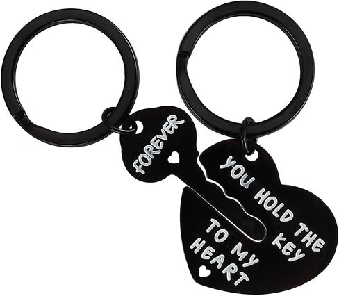 You Hold The Key To My Heart Matching Keychains, Valentine's Gifts for Couple, Boyfriend, Girlfriend, Lovers Charms in Saudi Arabia