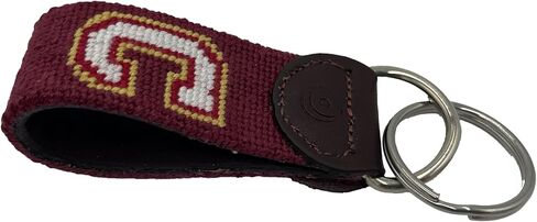 Charleston Belt Handmade Needlepoint Key Fob - Logo - Quality Leather (Logo) in Saudi Arabia