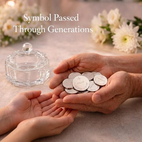 HAND-PRO Arras para boda Catolica y Cristiana - Arras de boda Matrimonio Arras for wedding ceremony - Wedding coins +1 Anniversary Opening Card in Saudi Arabia