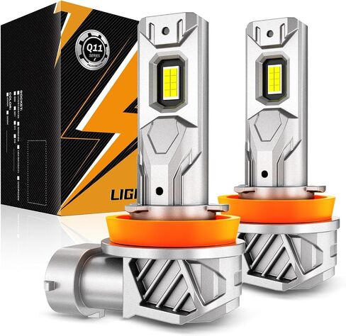 Auxbeam 9005 H11 Fog Light Combo, 32000LM Super Bright 1:1 Mini Size 6500K H8 H9 HB3 Fog Lights For Off-road Use, Plug and Play in Kuwait