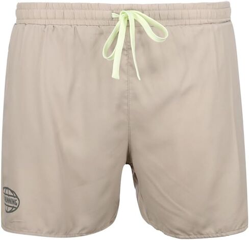 Diadora Mens Mill City 5 Inch Athletic Shorts Running Casual Bottoms - Beige in Kuwait