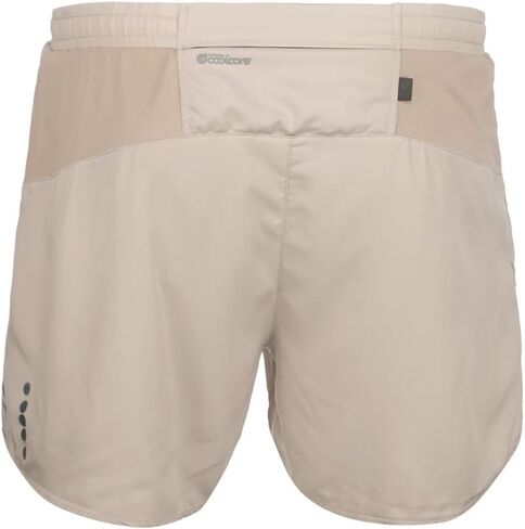 Diadora Mens Mill City 5 Inch Athletic Shorts Running Casual Bottoms - Beige in Kuwait