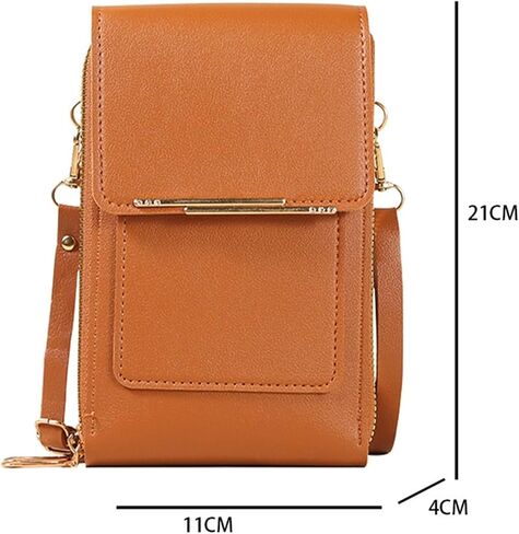 Crossbody Phone Wallet Purse for Women, Touch Screen Cell Phone Bag in Saudi Arabia