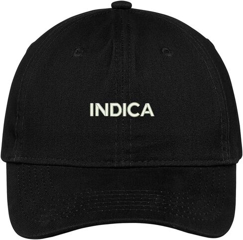 Trendy Apparel Shop Indica Embroidered Soft Cotton Adjustable Cap Dad Hat in Kuwait