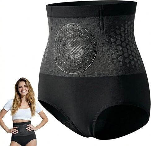 Pureluxo Moringa Berberine Shorts, High-Waisted Thermal Body-Sculpting Yoga Pants in Kuwait
