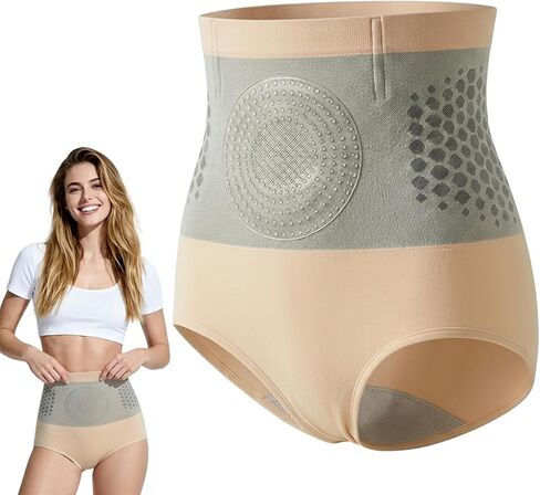 Pureluxo Moringa Berberine Shorts, High-Waisted Thermal Body-Sculpting Yoga Pants in Kuwait