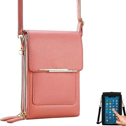 Crossbody Phone Wallet Purse for Women, Touch Screen Cell Phone Bag in Saudi Arabia